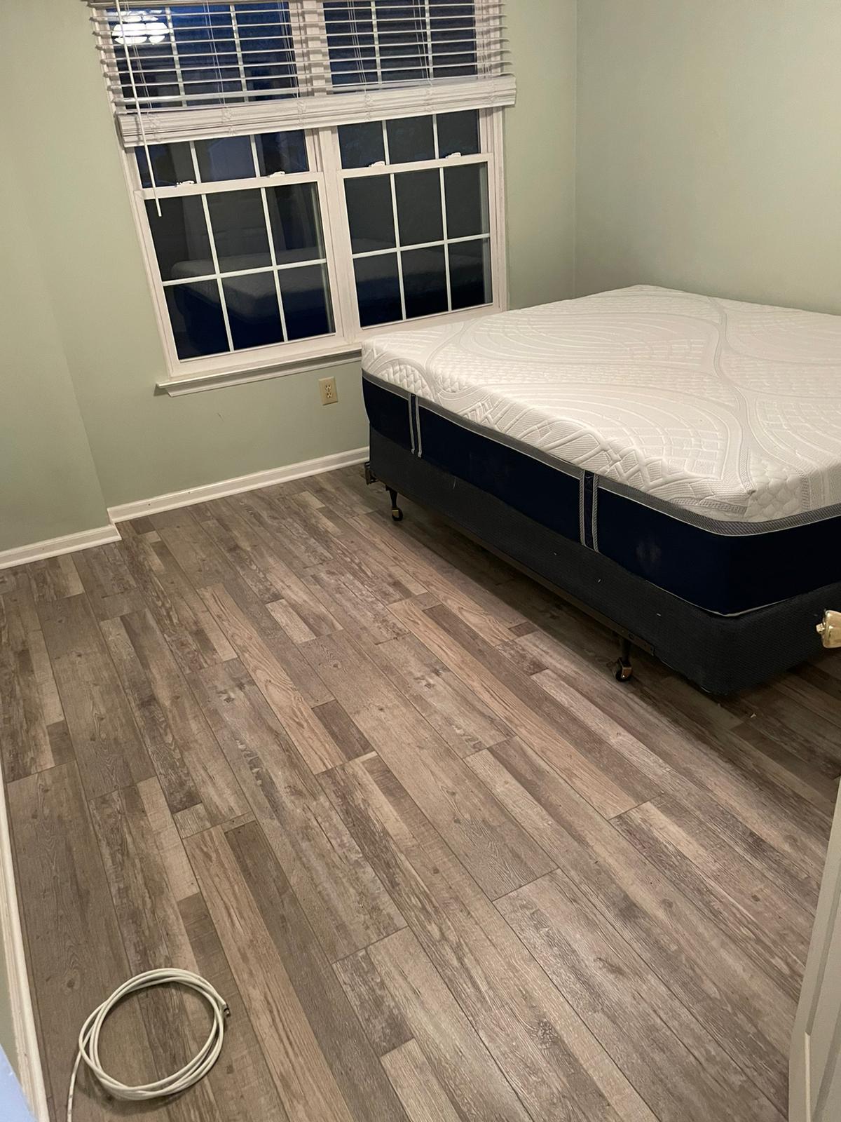 Hardwood flooring installation